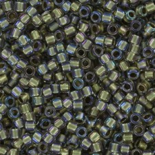 Toho Treasure beads 11/0 Inside-Color Crystal/Gold-Lined TT-01-262